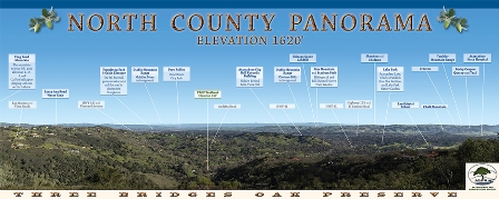 North County Panorama - Top of Madrone Trail